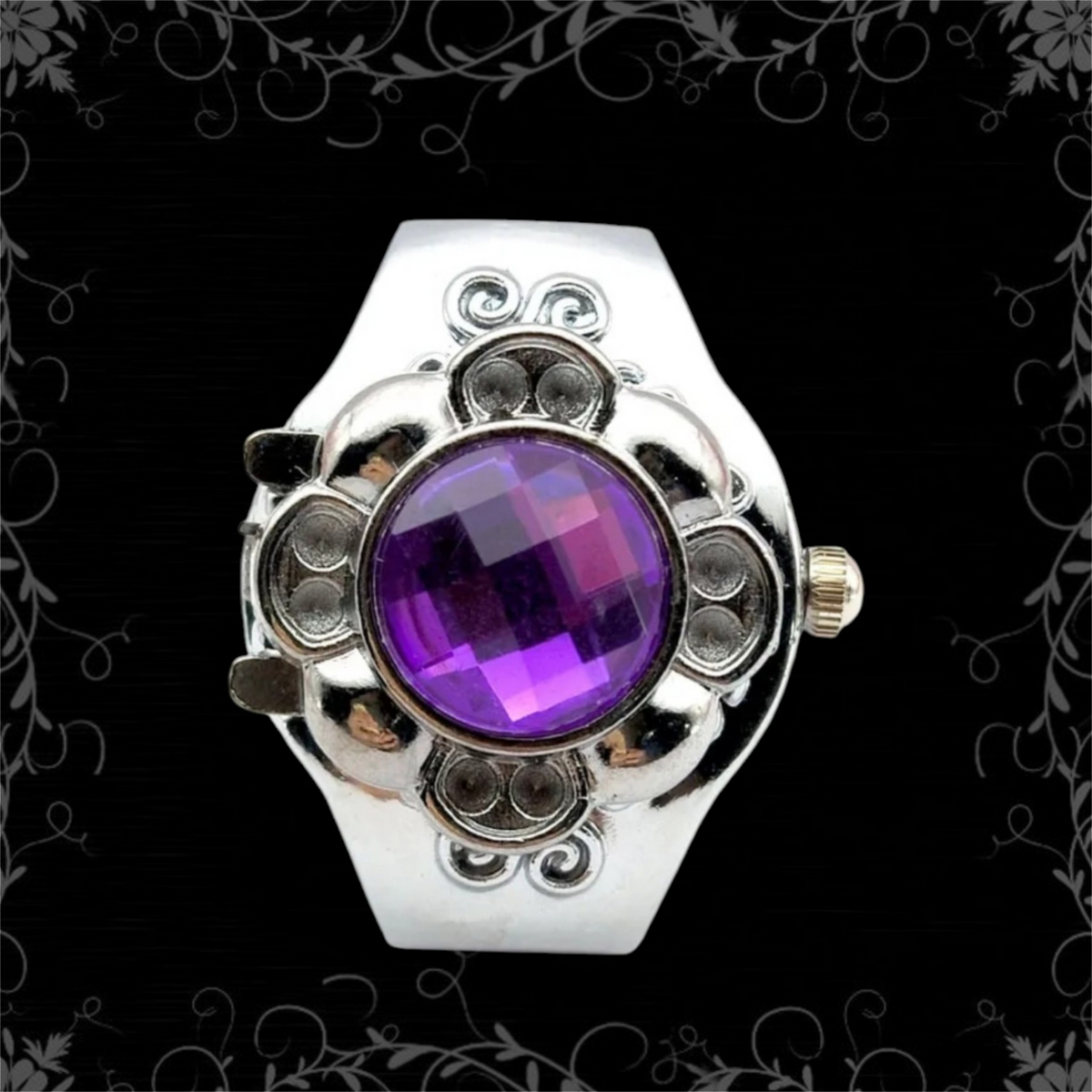ཐི Watch Ring (purple) ཋྀ
