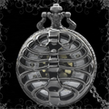 ཐི Skeleton Watch Necklace ཋྀ