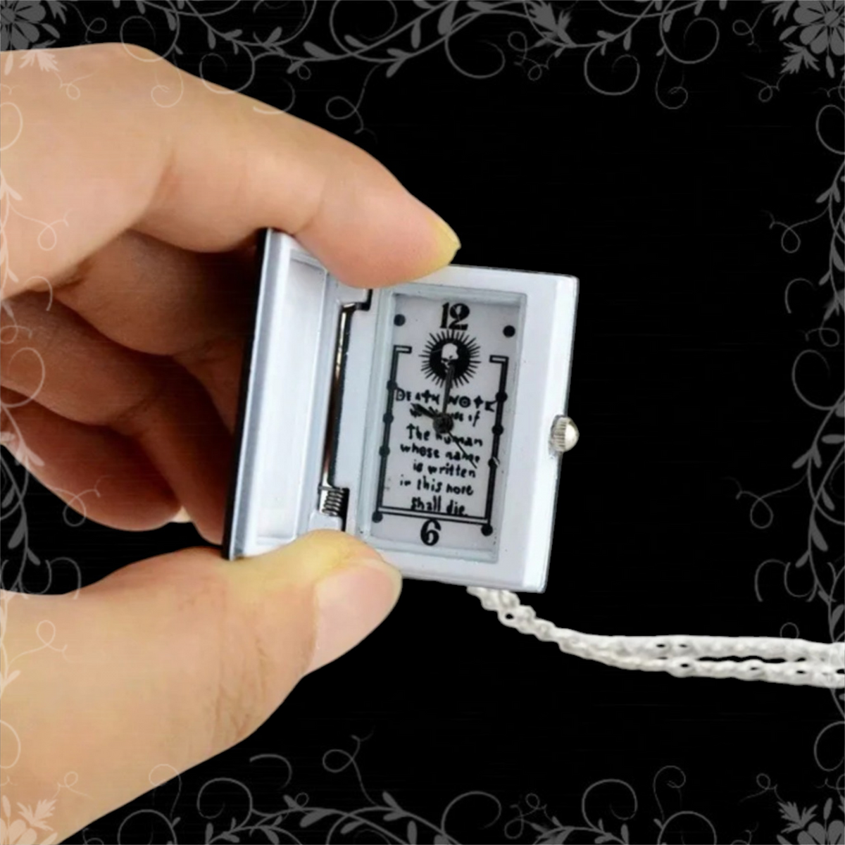 ཐི Death Note Watch Necklace ཋྀ