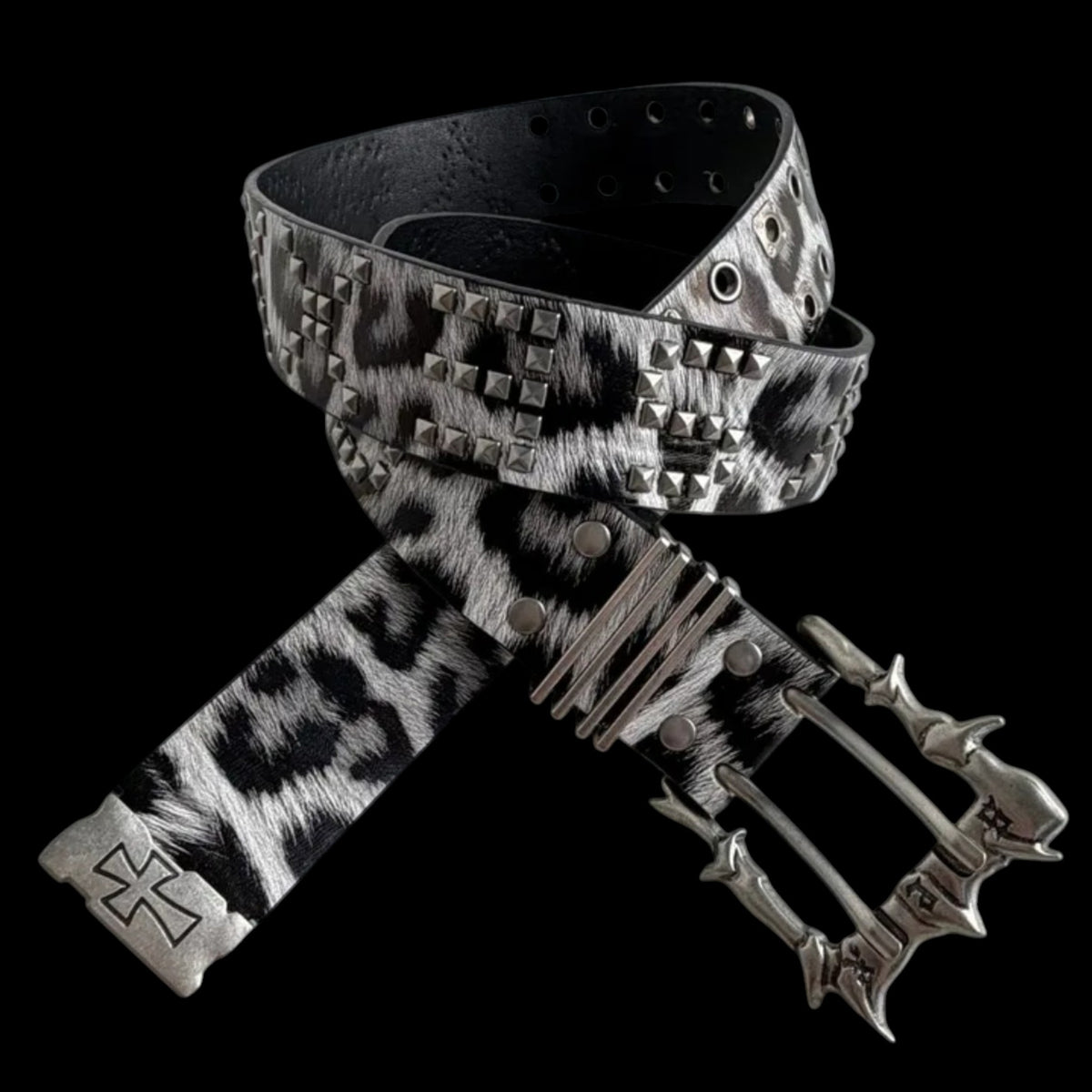ཐི Chrome Venom Belt ཋྀ