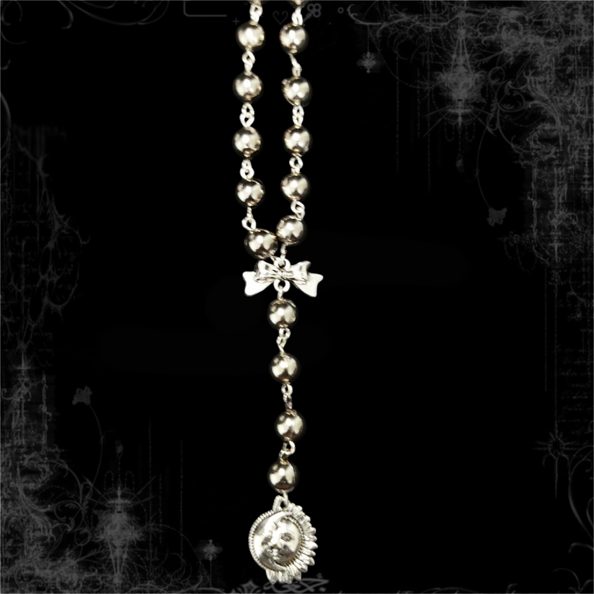 ཐི Sun & Moon Y Necklace ཋྀ