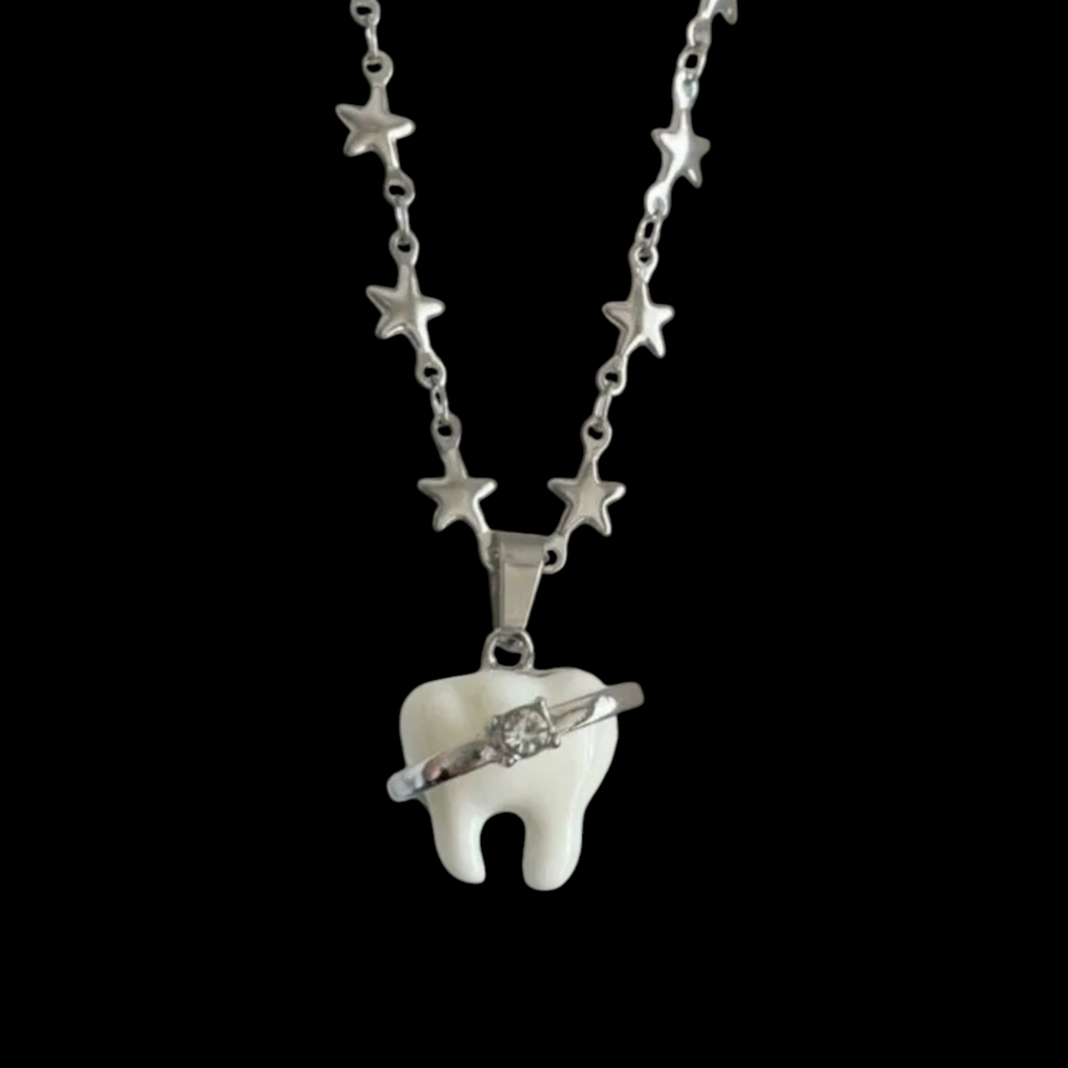 ཐི Tooth Necklace ཋྀ