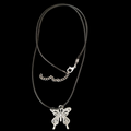 ⋆.ೃButterfly Necklace࿔.𖥔 ݁