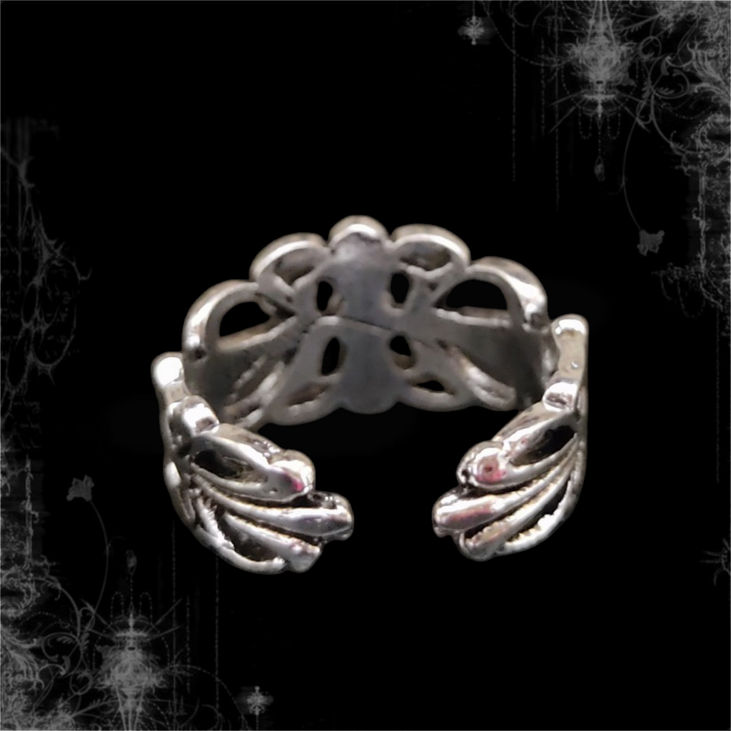 ཐི Classic Floral Ring (1) ཋྀ