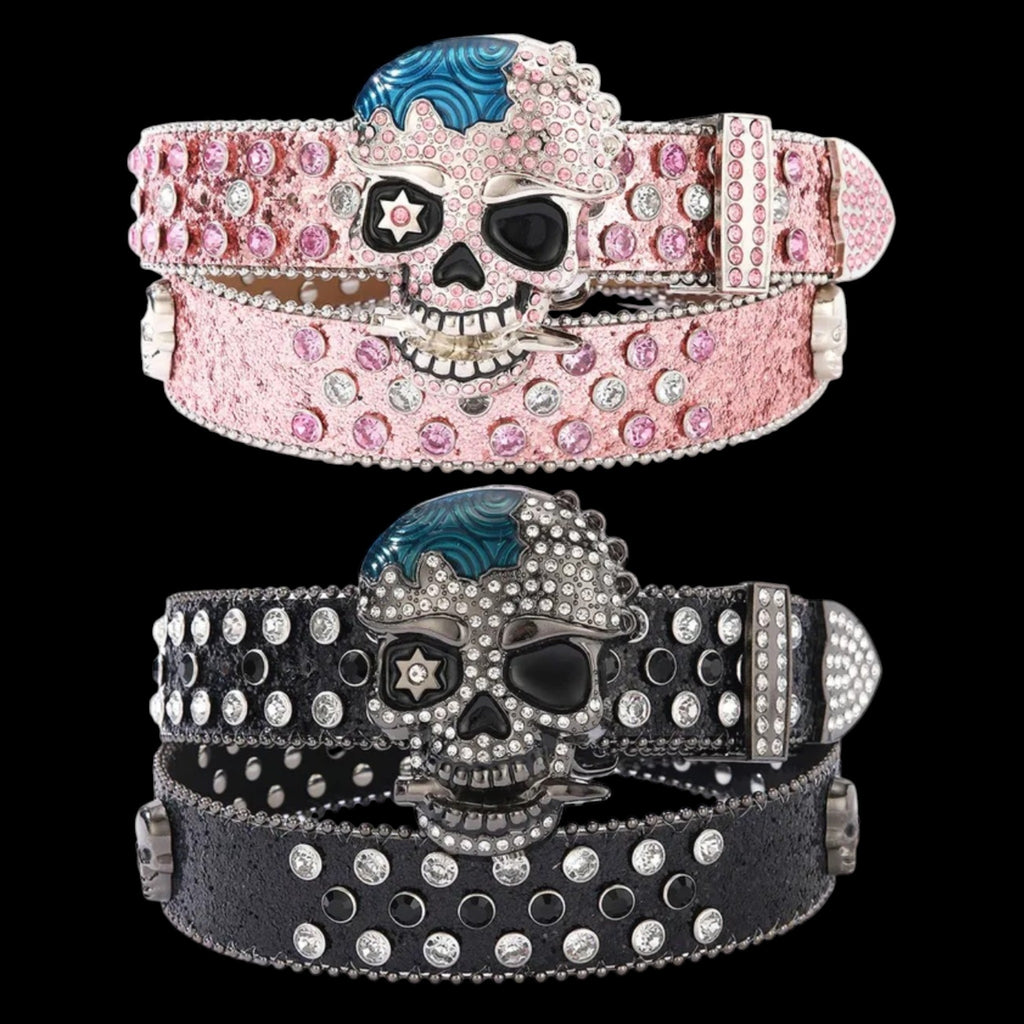 ཐི Skullstar Belt ཋྀ