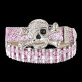 ཐི Pink Venom Bullet Belt ཋྀ