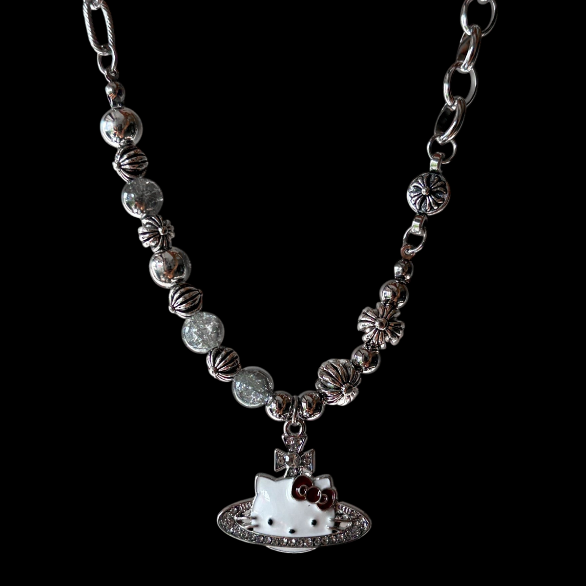ཐི Hellokitty X CH Necklace ཋྀ