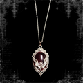 ཐི Batwing Necklace (red) ཋྀ
