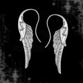 ཐི Wing Earring ཋྀ