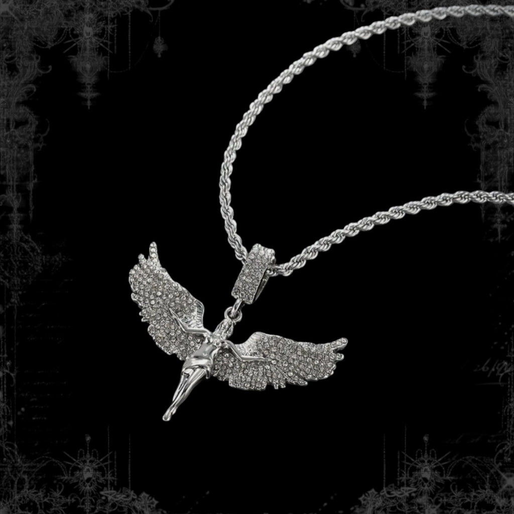 ཐི Iced Angel Necklace ཋྀ
