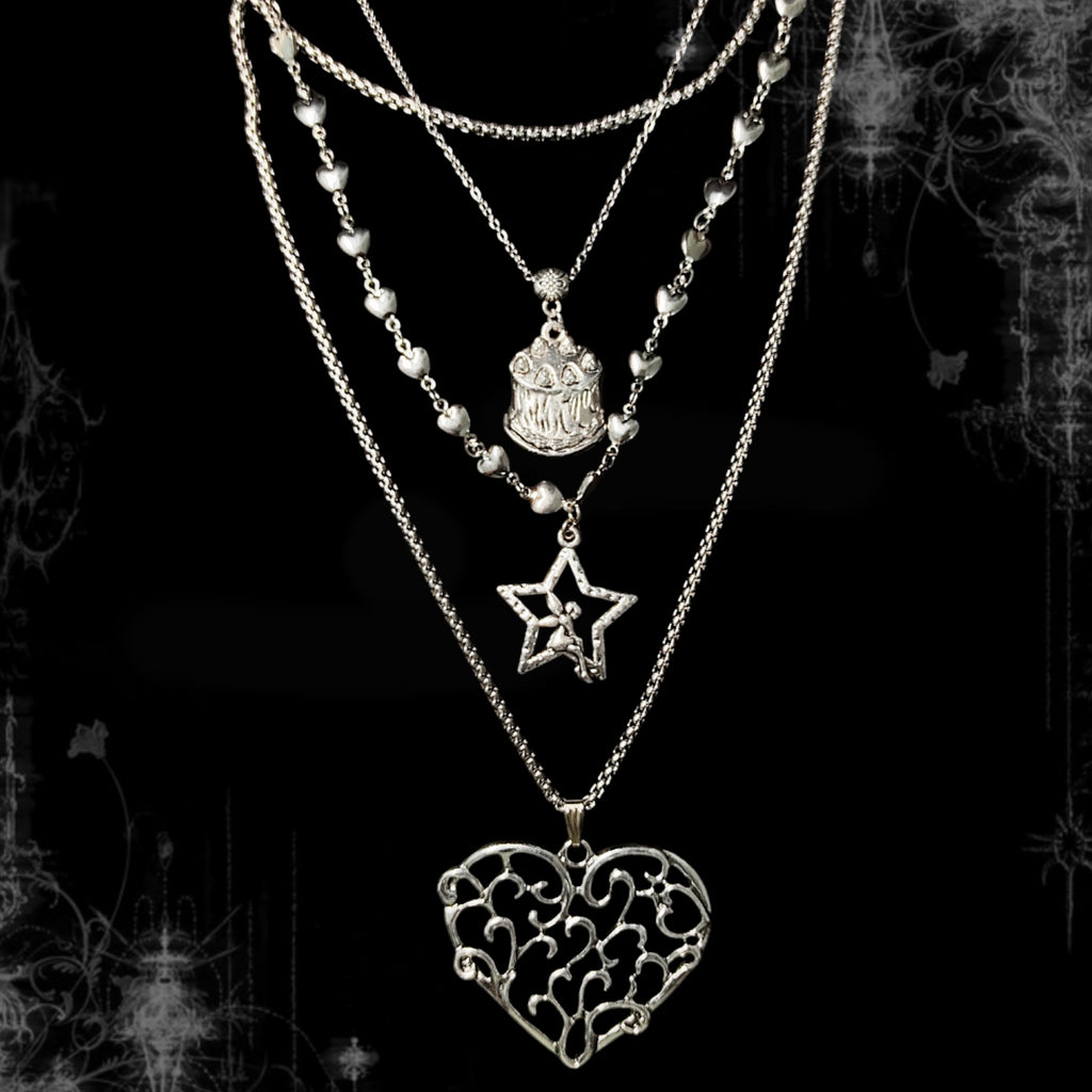 ཐི Sugarspell 4 Layer Necklace ཋྀ