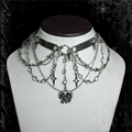 ཐི Metallic Muse Choker ཋྀ