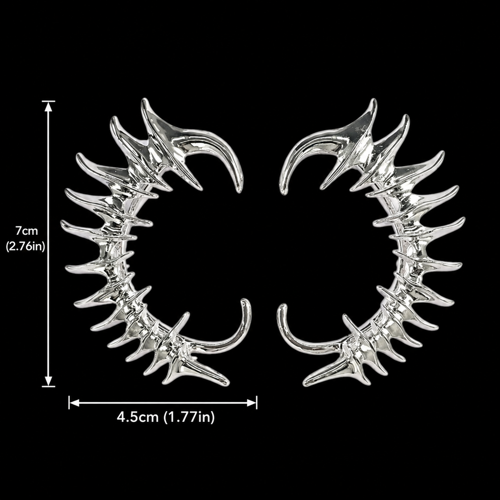 ཐི Spiked Ear Cuff (small size) ཋྀ