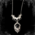 ཐི Vampire's Kiss Necklace (Black) ཋྀ