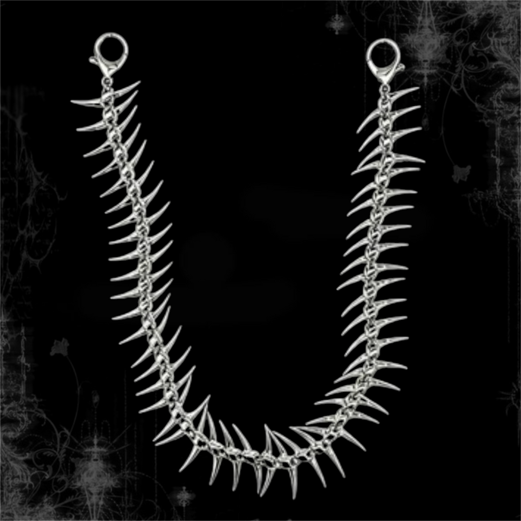 ཐི Fishbone Jeans Chain ཋྀ