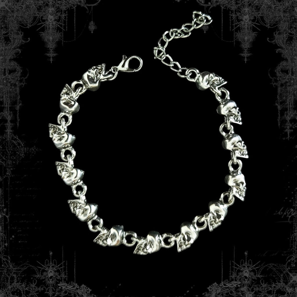 ཐི Skull Chain Bracelet ཋྀ