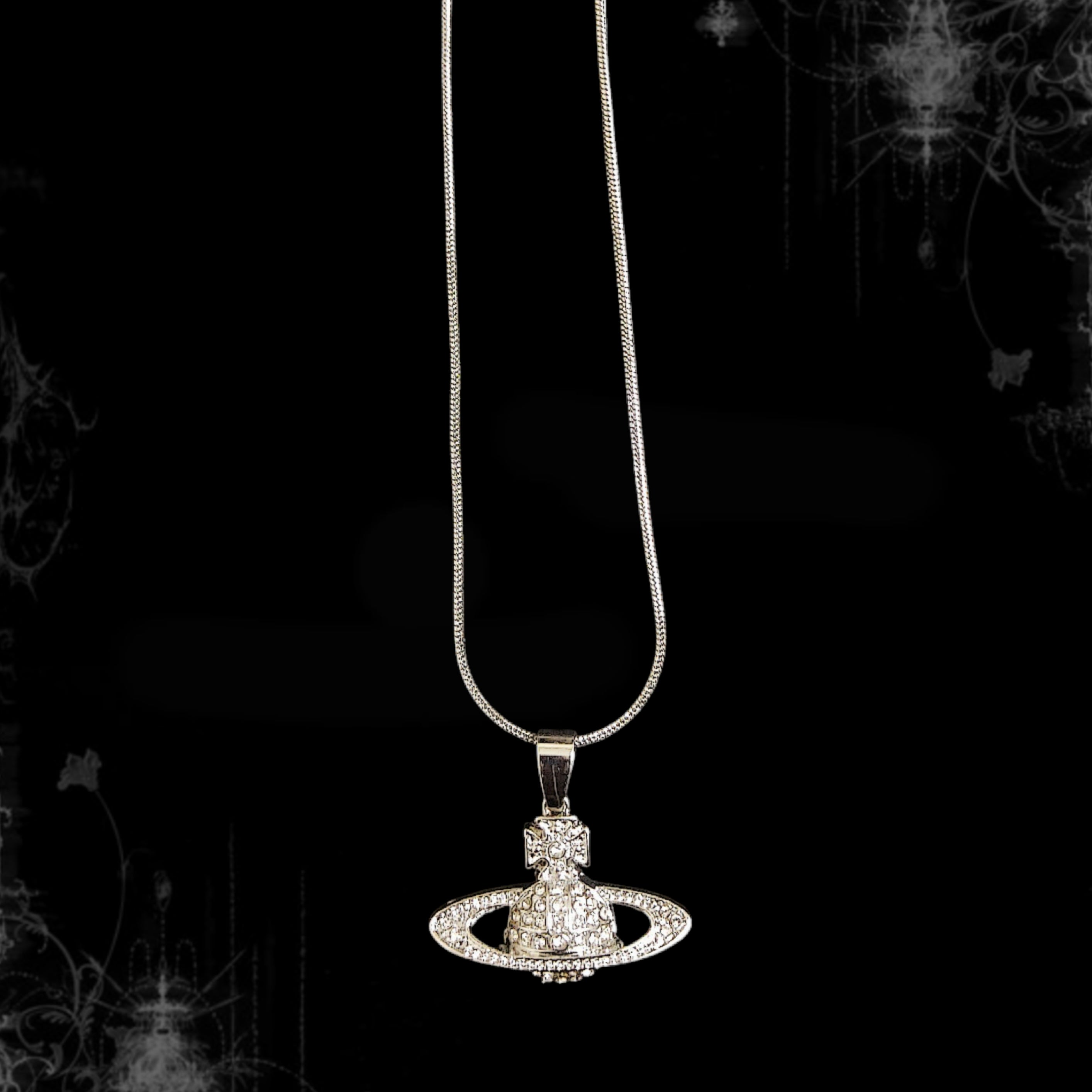 ཐི Saturn Saint Two Layer Necklace ཋྀ