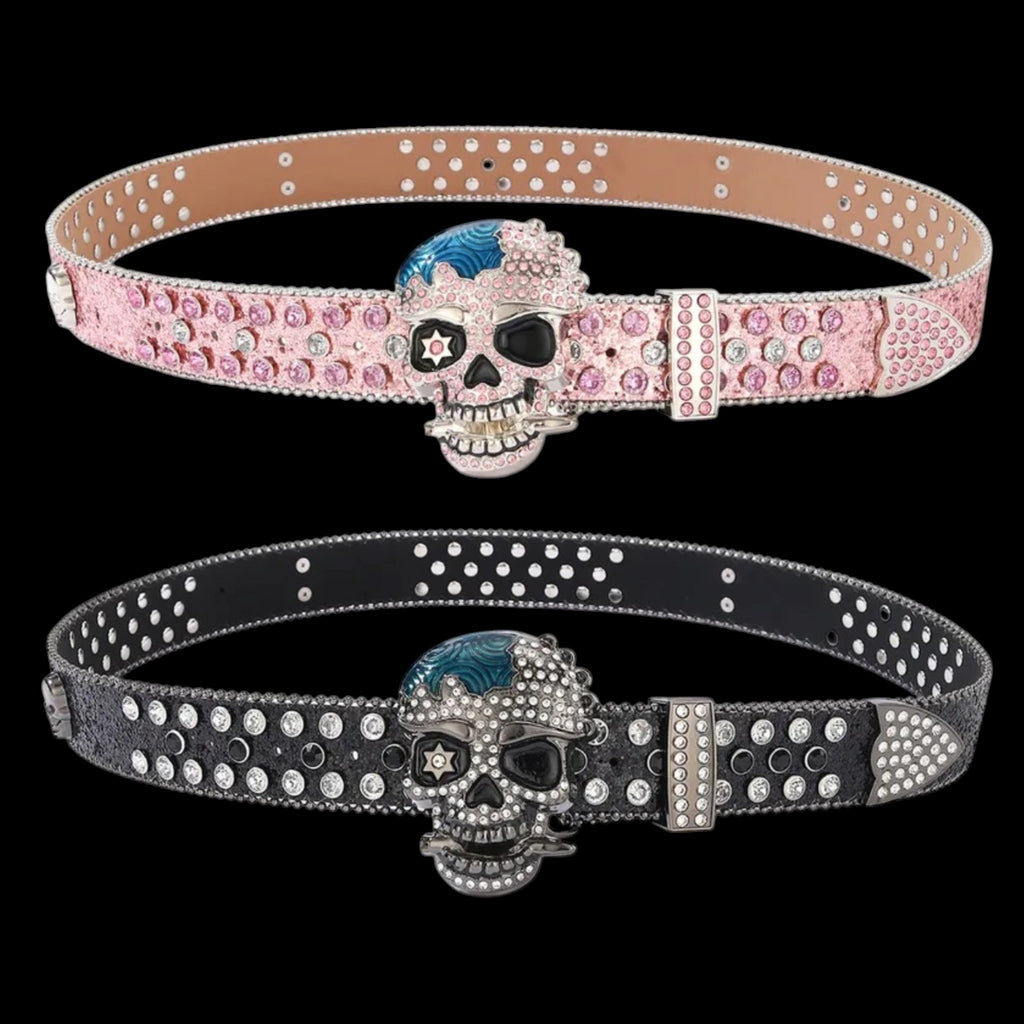ཐི Skullstar Belt ཋྀ