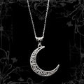 °⋆.ೃ Moon Necklace ࿔*:･