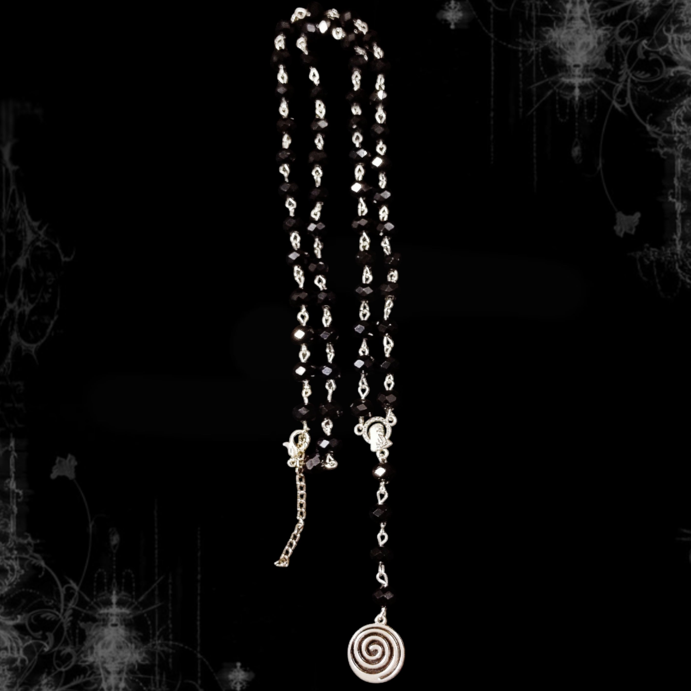 ཐི Spiral Y Necklace ཋྀ