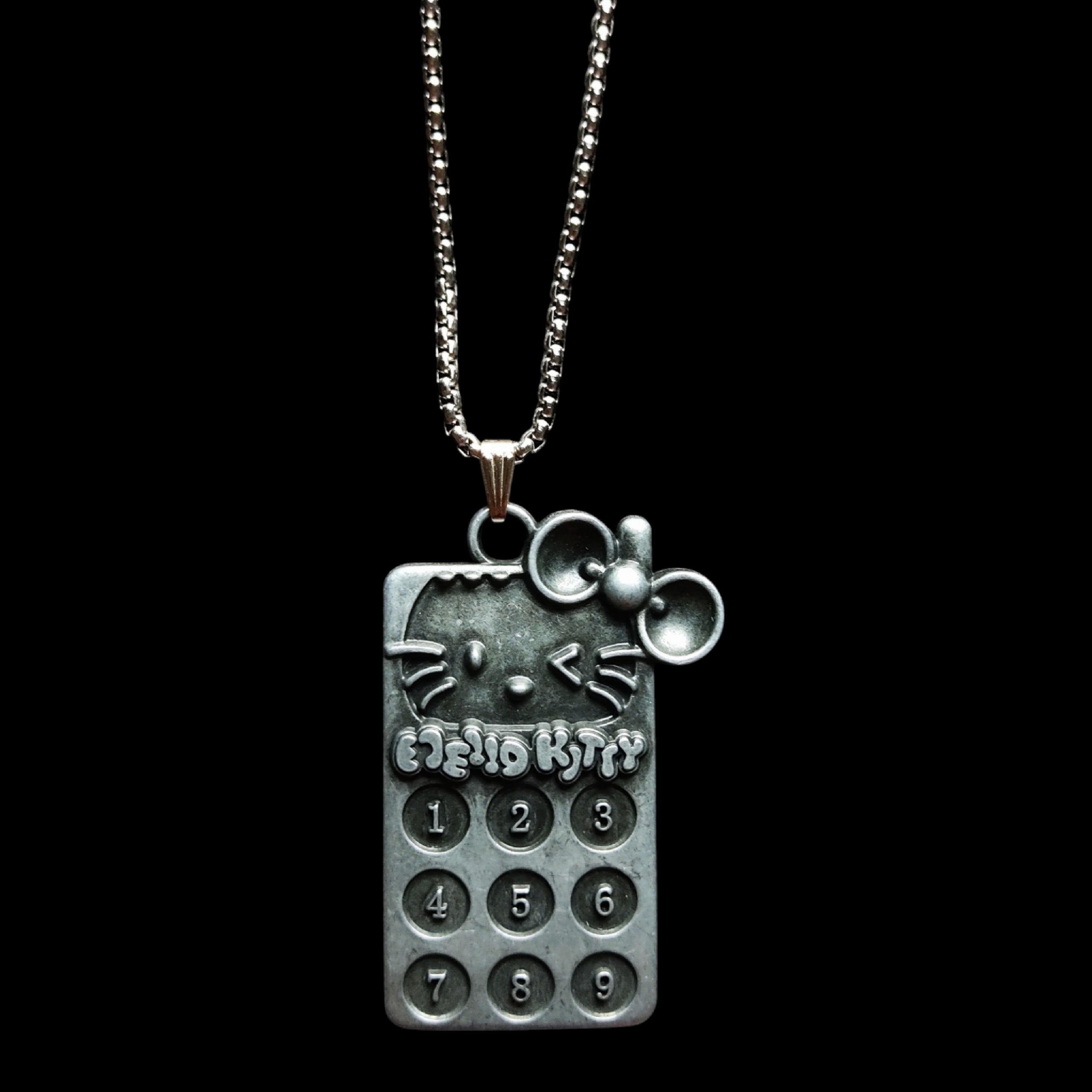 ཐི Kitty Dial Necklace ཋྀ
