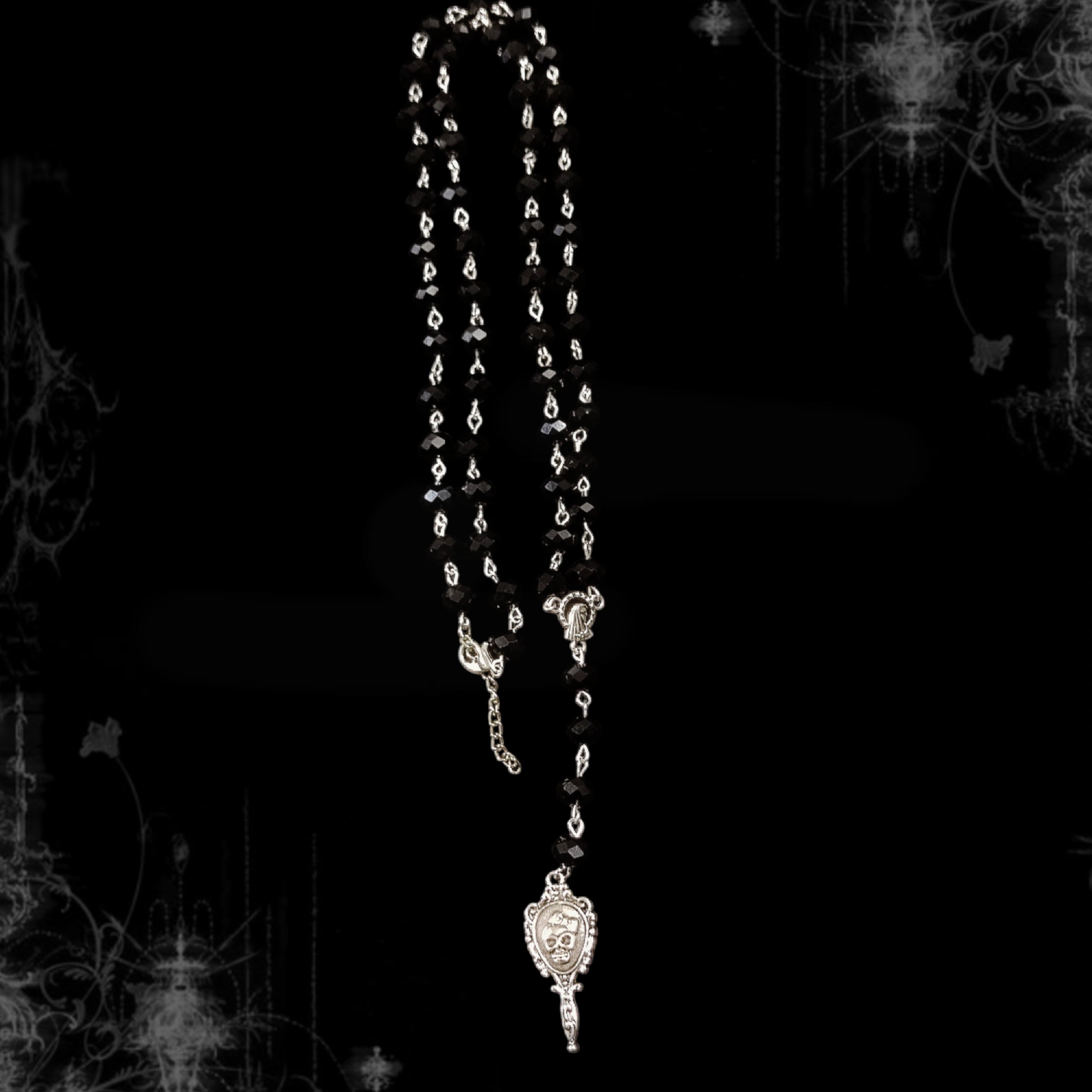 ཐི Skull Y Necklace ཋྀ