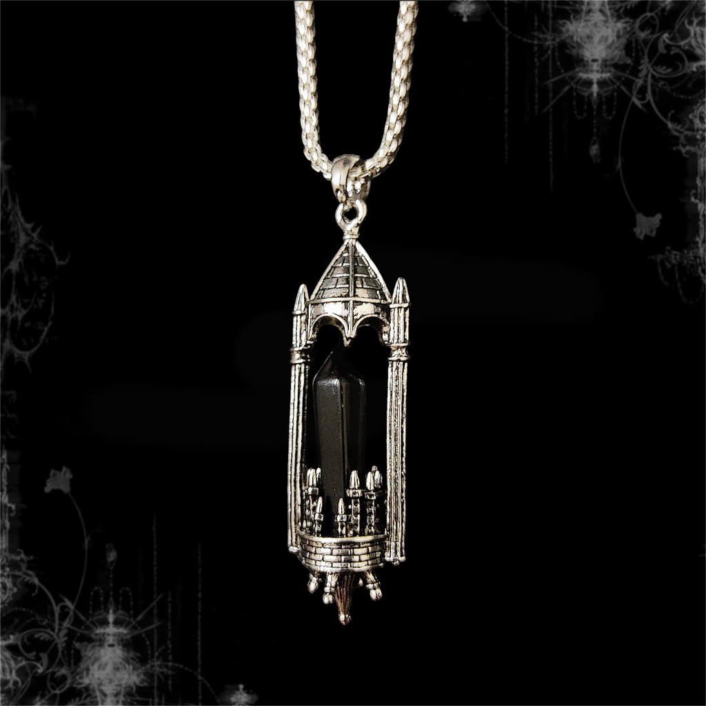 ཐི Gothic Crystal Necklace ཋྀ
