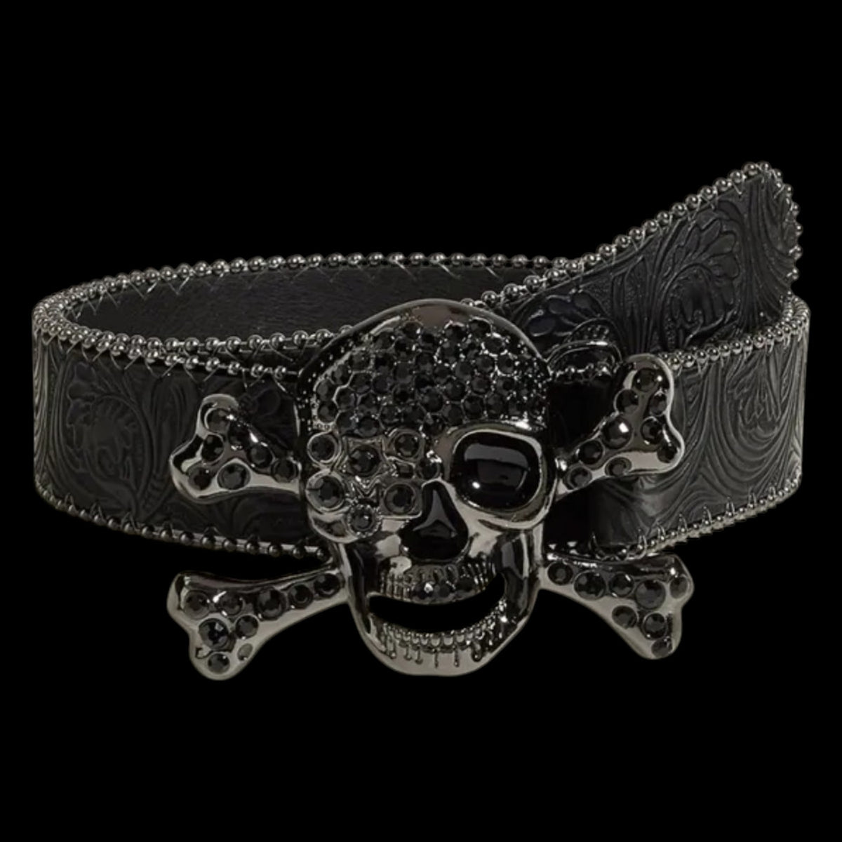 ཐི Gothic Skull Belt ཋྀ