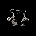 ˚₊‧꒰ა Cage Earrings ໒꒱ ‧₊˚