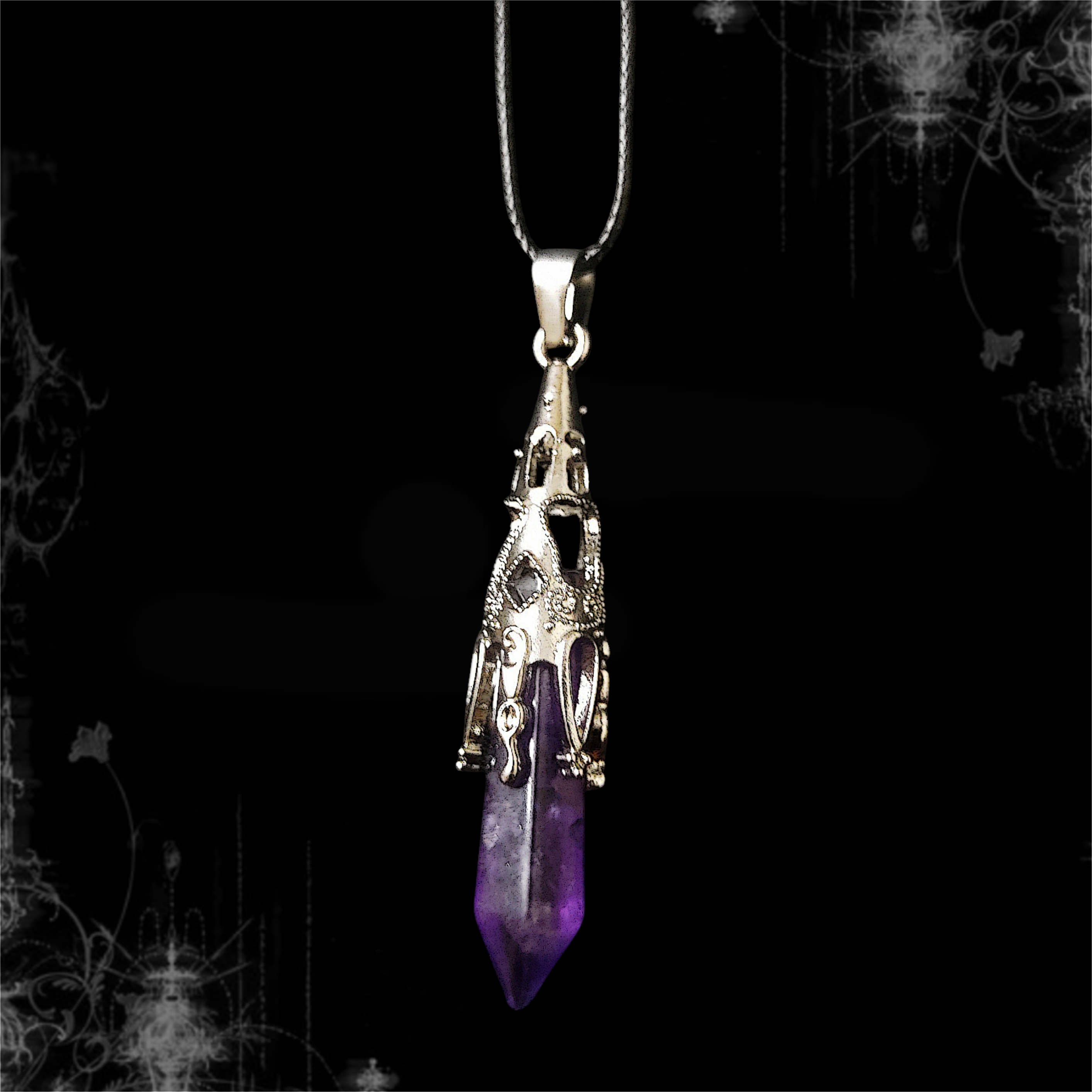 ཐི Witchstone Necklace ཋྀ