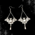 ཐི Bat Earrings ཋྀ