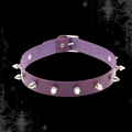 ཐི Spike Choker (purple) ཋྀ