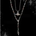 ཐི Saturn Saint Two Layer Necklace ཋྀ
