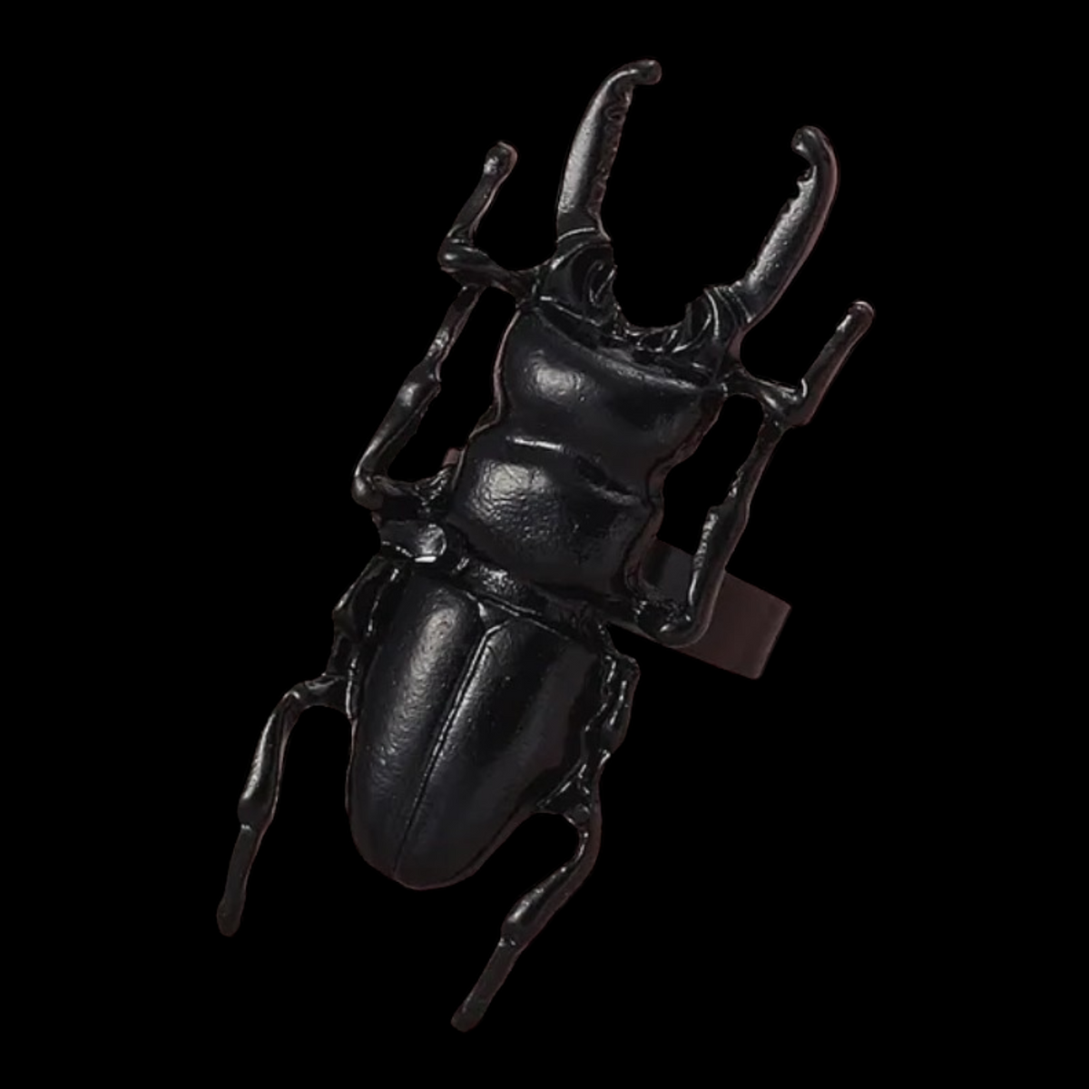 ཐི Bug Ring (Black) ཋྀ