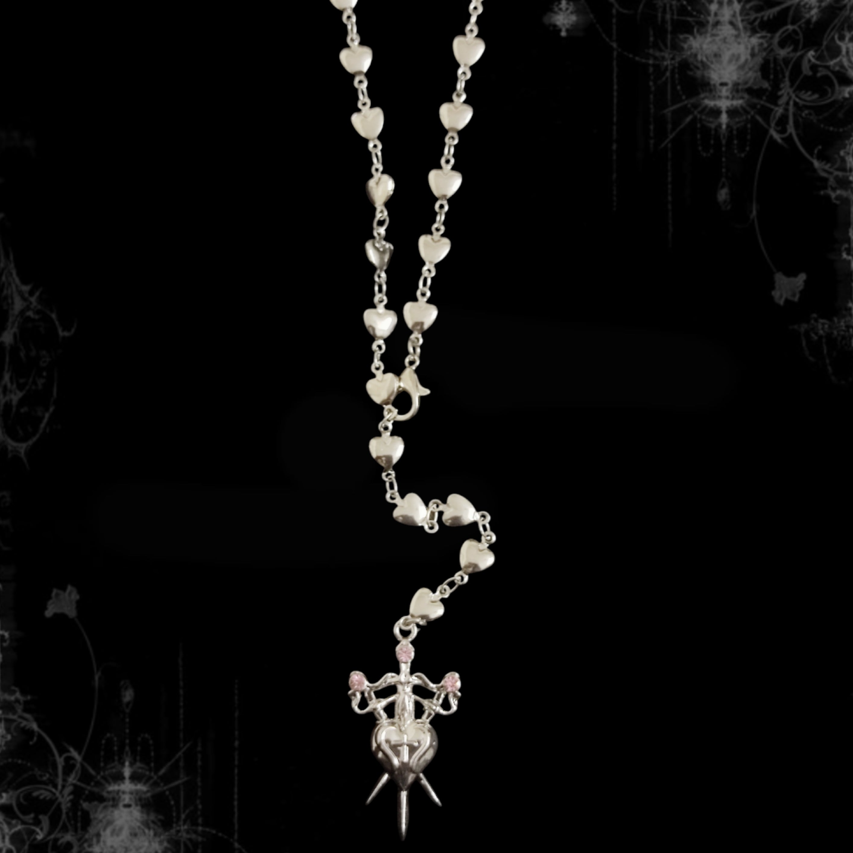 ཐི Cupid Kitty Two Layer Necklace ཋྀ
