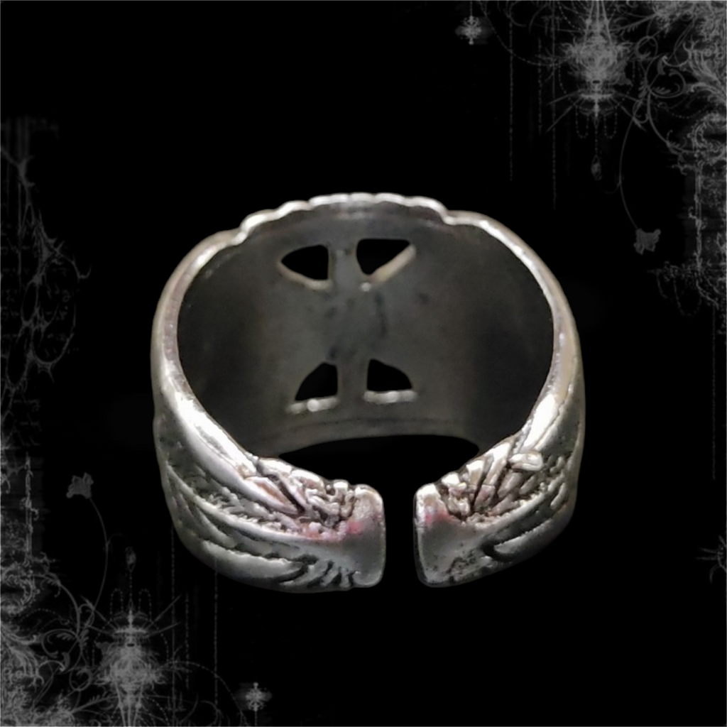 ཐི Gothic Star Ring ཋྀ
