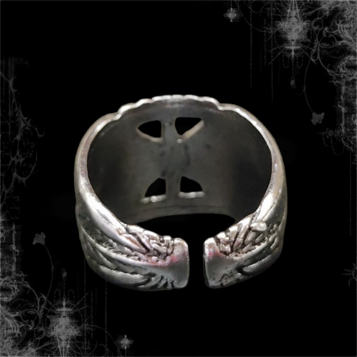 ཐི Gothic Star Ring ཋྀ