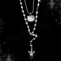 ཐི Cupid Kitty Two Layer Necklace ཋྀ
