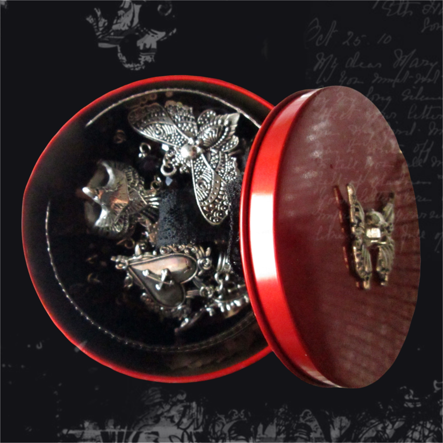 ⊹₊ ⋆Gothic Mystery Box ⊹☾🕸️