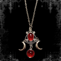ཐི Obsidian Eclipse Necklace ཋྀ