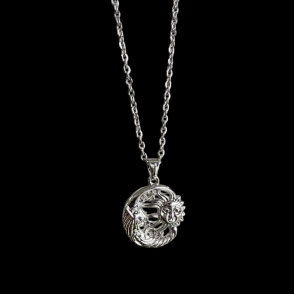 ཐི Moon & Sun Necklace ཋྀ
