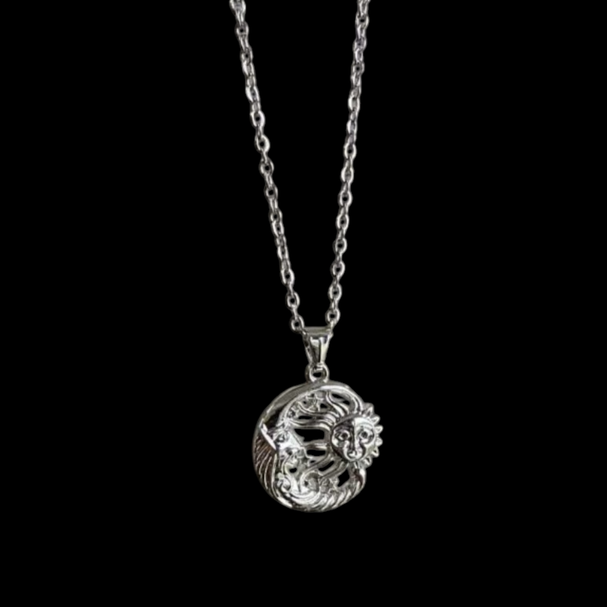 ཐི Moon & Sun Necklace ཋྀ