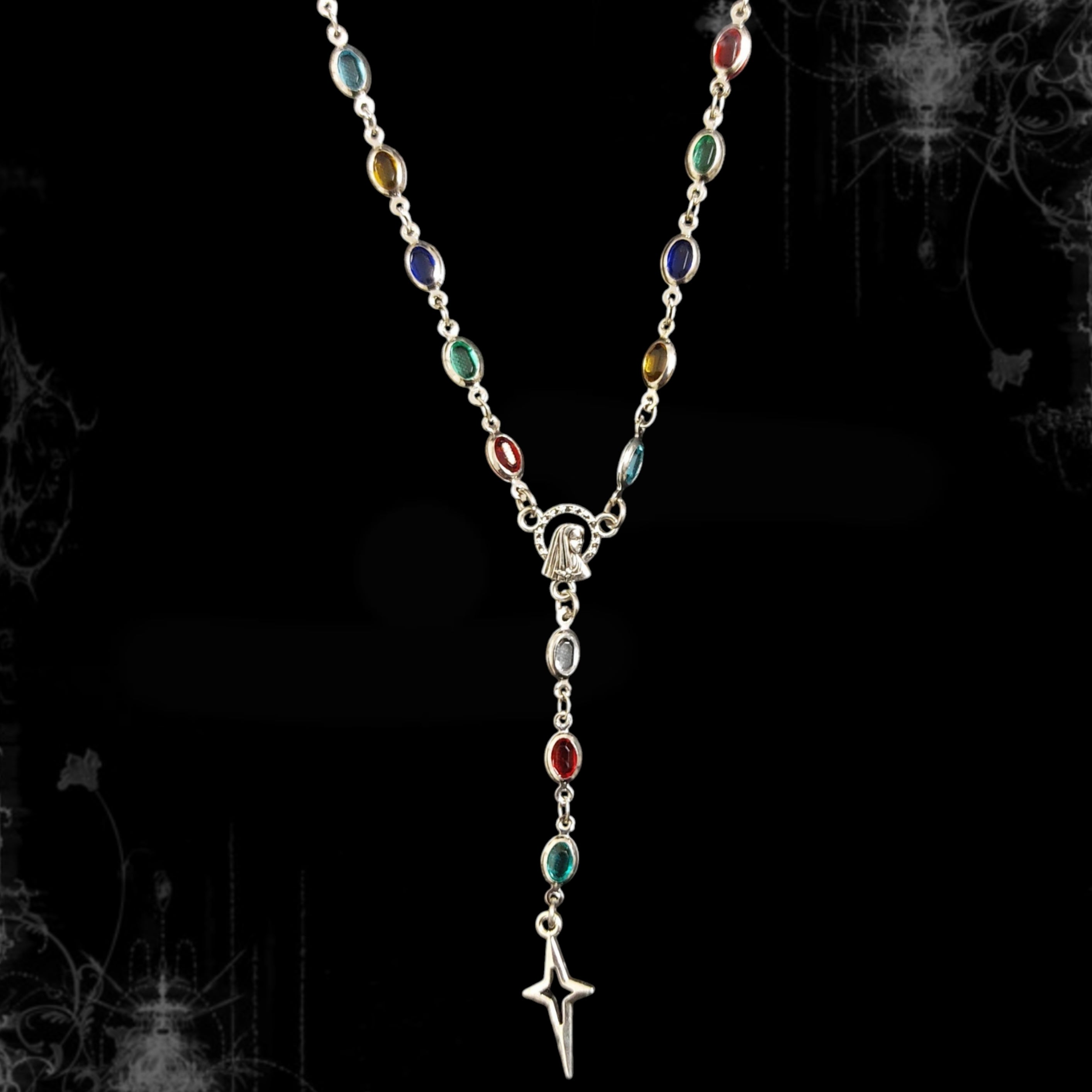 ཐི Saturn Saint Two Layer Necklace ཋྀ