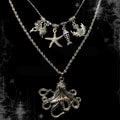 ཐི Siren's Keep 2 Layer Necklace ཋྀ