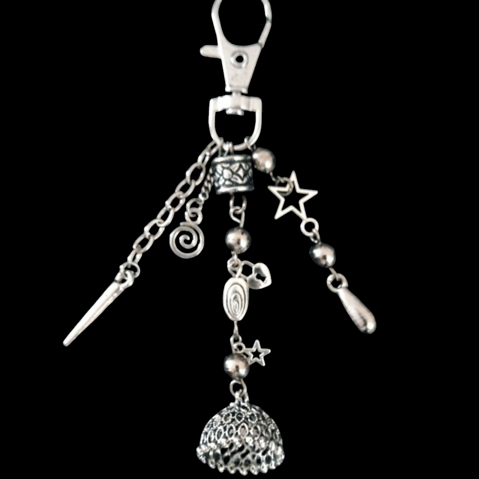 ˚₊‧꒰ა Jhumka Keychain ໒꒱ ‧₊˚