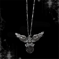 ཐི Black Eagle Necklace ཋྀ