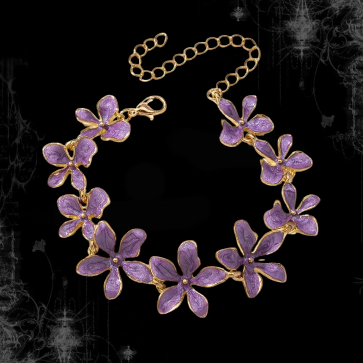 ཐི Floral Bracelet ཋྀ