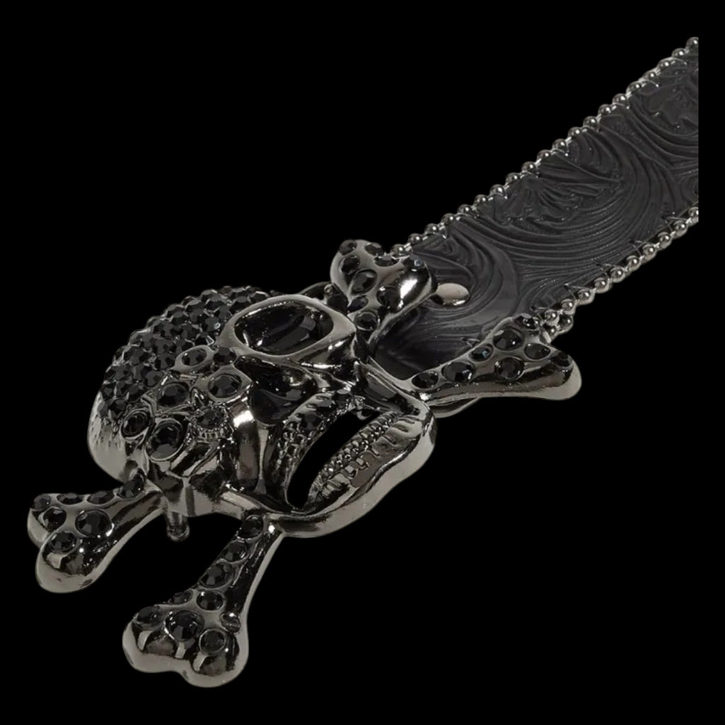 ཐི Gothic Skull Belt ཋྀ