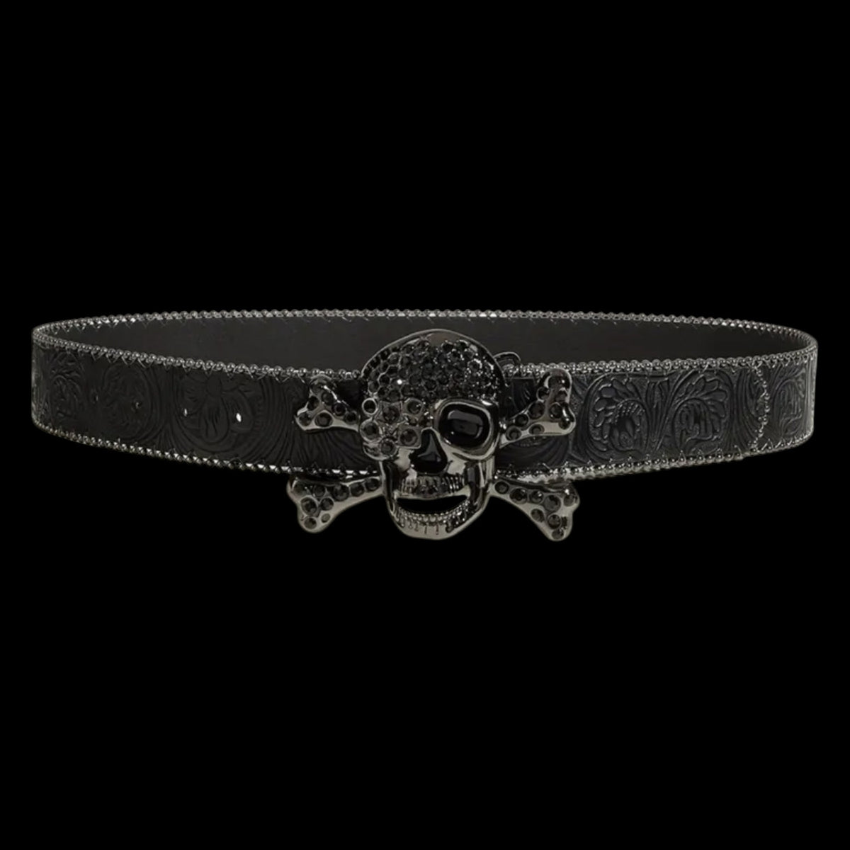 ཐི Gothic Skull Belt ཋྀ