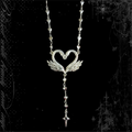 ཐི Swan Y Necklace ཋྀ